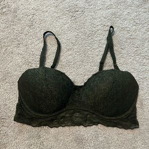 Victoria’s Secret pink green bra large
